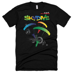 Skydiving T-shirts - Skydive Around - BRAZIL - Unisex Tee -, Shirts, Skydiving Apparel, Skydiving Apparel, Skydiving Apparel, Skydiving Gear, Olympics, T-Shirts, Skydive Chicago, Skydive City, Skydive Perris, Drop Zone Apparel, USPA, united states parachute association, Freefly, BASE, World Record,