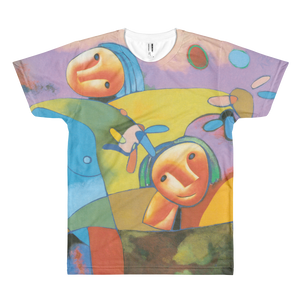 Skydiving T-shirts Strizhov™ by Dmitri Strizhov - 'The Case of Katherine B - 1997' - Men’s 3D T-shirt, , Strizhov™, Skydiving Apparel, Skydiving Apparel, Skydiving Gear, Olympics, T-Shirts, Skydive Chicago, Skydive City, Skydive Perris, Drop Zone Apparel, USPA, united states parachute association, Freefly, BASE, World Record,