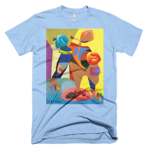 Skydiving T-shirts Strizhov™ by Dmitri Strizhov - 'The Start Of Sleep - 1997' - T-Shirt, , Strizhov™, Skydiving Apparel, Skydiving Apparel, Skydiving Gear, Olympics, T-Shirts, Skydive Chicago, Skydive City, Skydive Perris, Drop Zone Apparel, USPA, united states parachute association, Freefly, BASE, World Record,