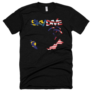 Skydiving T-shirts - Skydive All World - MALAYSIA - Unisex Tee -, Shirts, Skydiving Apparel, Skydiving Apparel, Skydiving Apparel, Skydiving Gear, Olympics, T-Shirts, Skydive Chicago, Skydive City, Skydive Perris, Drop Zone Apparel, USPA, united states parachute association, Freefly, BASE, World Record,