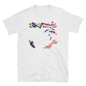 Skydiving T-shirts - Skydive World - MALAYSIA - Cotton Tee -, Shirts, Skydiving Apparel, Skydiving Apparel, Skydiving Apparel, Skydiving Gear, Olympics, T-Shirts, Skydive Chicago, Skydive City, Skydive Perris, Drop Zone Apparel, USPA, united states parachute association, Freefly, BASE, World Record,