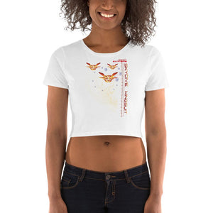 Skydiving T-shirts Women`s Crop Top - Skydive WINGSUIT -, , Skydiving Apparel, Skydiving Apparel, Skydiving Apparel, Skydiving Gear, Olympics, T-Shirts, Skydive Chicago, Skydive City, Skydive Perris, Drop Zone Apparel, USPA, united states parachute association, Freefly, BASE, World Record,