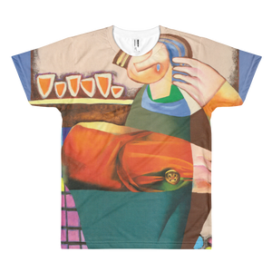 Skydiving T-shirts Strizhov™ by Dmitri Strizhov - 'Answer Passing The Questions - 1994' - Men’s 3D T-shirt, , Strizhov™, Skydiving Apparel, Skydiving Apparel, Skydiving Gear, Olympics, T-Shirts, Skydive Chicago, Skydive City, Skydive Perris, Drop Zone Apparel, USPA, united states parachute association, Freefly, BASE, World Record,