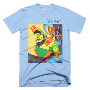 Skydiving T-shirts Strizhov™ by Dmitri Strizhov - 'Art History Written In Electricity - 1997' - T-Shirt, , Strizhov™, Skydiving Apparel, Skydiving Apparel, Skydiving Gear, Olympics, T-Shirts, Skydive Chicago, Skydive City, Skydive Perris, Drop Zone Apparel, USPA, united states parachute association, Freefly, BASE, World Record,