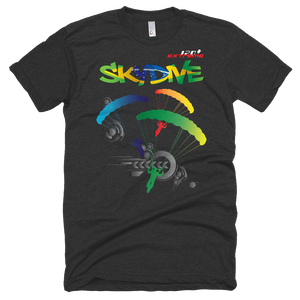 Skydiving T-shirts - Skydive Around - BRAZIL - Unisex Tee -, Shirts, Skydiving Apparel, Skydiving Apparel, Skydiving Apparel, Skydiving Gear, Olympics, T-Shirts, Skydive Chicago, Skydive City, Skydive Perris, Drop Zone Apparel, USPA, united states parachute association, Freefly, BASE, World Record,