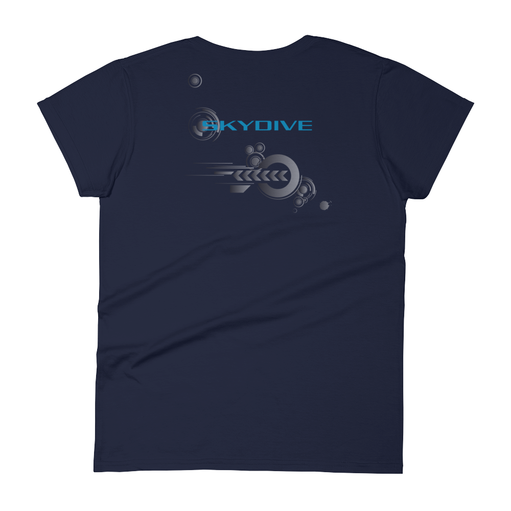 Skydiving T-shirts Skydive Competition - Women`s Colored T-Shirts, Women's Colored Tees, Skydiving Apparel, Skydiving Apparel, Skydiving Apparel, Skydiving Gear, Olympics, T-Shirts, Skydive Chicago, Skydive City, Skydive Perris, Drop Zone Apparel, USPA, united states parachute association, Freefly, BASE, World Record,