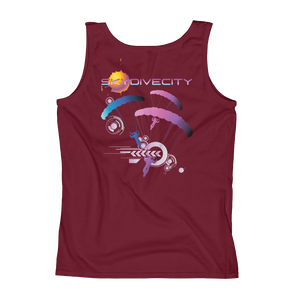 Skydiving T-shirts Ladies' Tank - Skydive City - Flamingo, Tanks, Skydiving Apparel, Skydiving Apparel, Skydiving Apparel, Skydiving Gear, Olympics, T-Shirts, Skydive Chicago, Skydive City, Skydive Perris, Drop Zone Apparel, USPA, united states parachute association, Freefly, BASE, World Record,