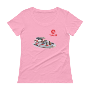 Skydiving T-shirts T-Shirt for Yamaha Boat Lovers - Ladies' Scoop neck T-Shirt, , Skydiving Apparel ™, Skydiving Apparel, Skydiving Apparel, Skydiving Gear, Olympics, T-Shirts, Skydive Chicago, Skydive City, Skydive Perris, Drop Zone Apparel, USPA, united states parachute association, Freefly, BASE, World Record,