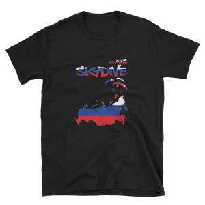 Skydiving T-shirts - Skydive World - RUSSIA - Cotton Tee -, Shirts, Skydiving Apparel, Skydiving Apparel, Skydiving Apparel, Skydiving Gear, Olympics, T-Shirts, Skydive Chicago, Skydive City, Skydive Perris, Drop Zone Apparel, USPA, united states parachute association, Freefly, BASE, World Record,