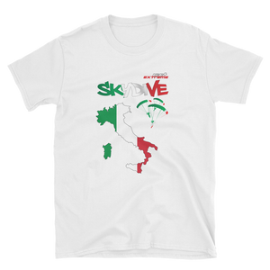 Skydiving T-shirts - Skydive World - ITALY - Cotton Tee -, Shirts, Skydiving Apparel, Skydiving Apparel, Skydiving Apparel, Skydiving Gear, Olympics, T-Shirts, Skydive Chicago, Skydive City, Skydive Perris, Drop Zone Apparel, USPA, united states parachute association, Freefly, BASE, World Record,