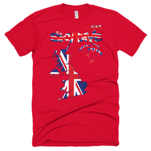 Skydiving T-shirts - Skydive All World - UK - The United Kingdom - Unisex Tee -, Shirts, Skydiving Apparel, Skydiving Apparel, Skydiving Apparel, Skydiving Gear, Olympics, T-Shirts, Skydive Chicago, Skydive City, Skydive Perris, Drop Zone Apparel, USPA, united states parachute association, Freefly, BASE, World Record,