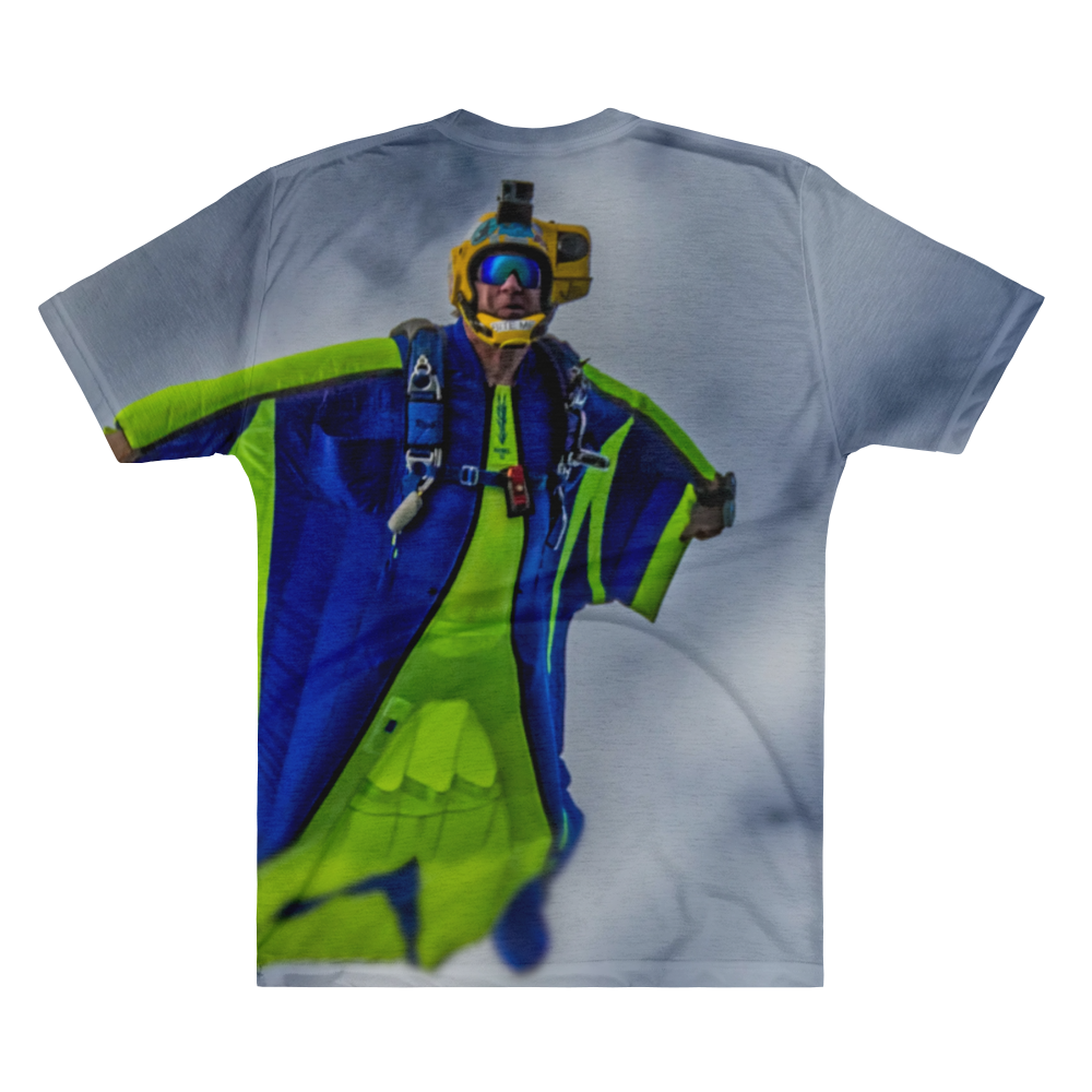 Skydiving T-shirts - Tony Suits - Bite Me - Men's V-Neck Tee -, Men's All-Over, Skydiving Apparel, Skydiving Apparel, Skydiving Apparel, Skydiving Gear, Olympics, T-Shirts, Skydive Chicago, Skydive City, Skydive Perris, Drop Zone Apparel, USPA, united states parachute association, Freefly, BASE, World Record,