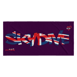 Skydiving T-shirts World Team - Skydive United Kingdom - Beach Towels in 10 Colors, Beach Towel, teelaunch, Skydiving Apparel, Skydiving Apparel, Skydiving Gear, Olympics, T-Shirts, Skydive Chicago, Skydive City, Skydive Perris, Drop Zone Apparel, USPA, united states parachute association, Freefly, BASE, World Record,